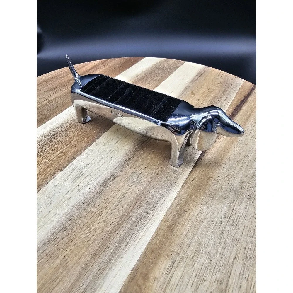 Umbra Shiny‎ Silver Tone Ring Holder Figurine